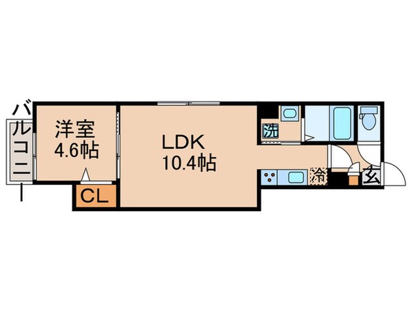 仮)D-room新宿4丁目の物件間取画像